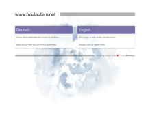 Tablet Screenshot of fraulautern.net